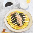 キャベツと長いものふんわり焼き