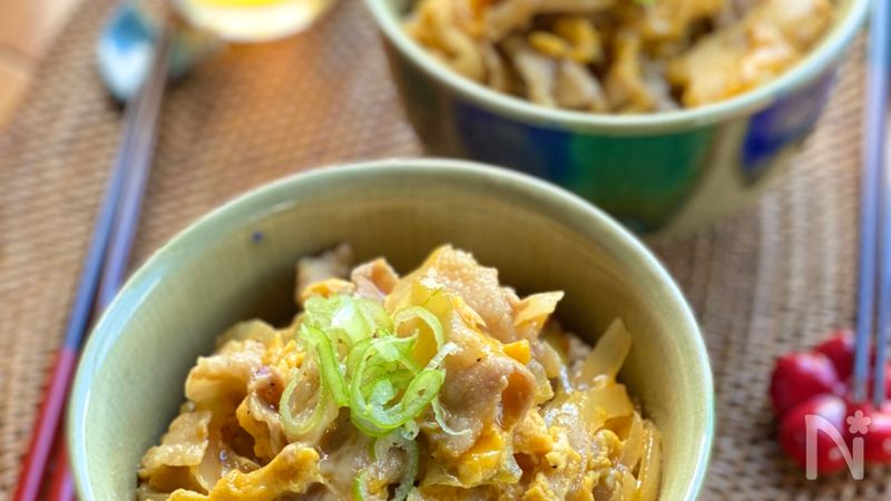 中華風 豚バラと玉ねぎの卵とじ丼 By Asuca レシピサイト Nadia ナディア プロの料理家のおいしいレシピ