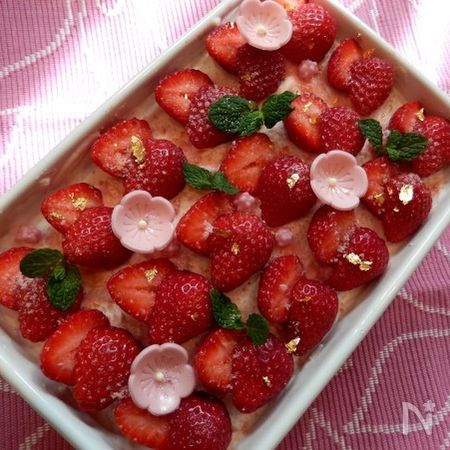 バームクーヘンといちごのスコップケーキ By 曽布川優子 レシピサイト Nadia ナディア プロの料理家のおいしいレシピ