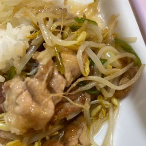 ミセス好きの二児の母の作ってみた!投稿(豚こまねぎもやしの甘酢炒め)