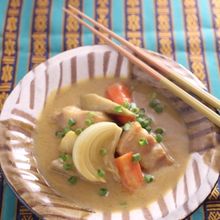 スープカレー豚汁。