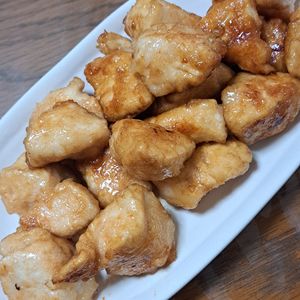 あぽちょこ大好き❤の作ってみた!投稿(揉んで焼くだけ！お箸が止まらん「ガリバタチキン」)