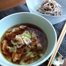 ねぎたっぷりが美味しい☆豚肉とねぎのつけそば