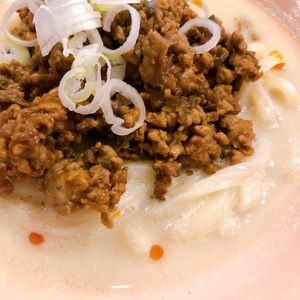 1032950の作ってみた!投稿(【ごまみそ豆乳うどん】作り置き肉みそでパパッとランチ♪)