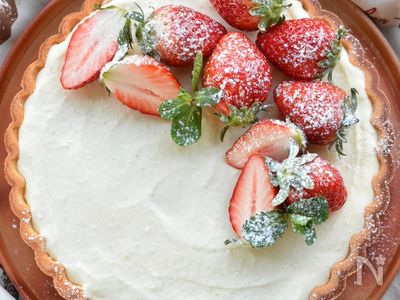 チョコとチーズの2層レアチーズケーキタルト】食べ過ぎ注意w | レシピ