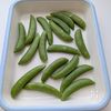 焼くまで3分！焼きスナップエンドウのかつおオリーブ醤油まみれの工程1