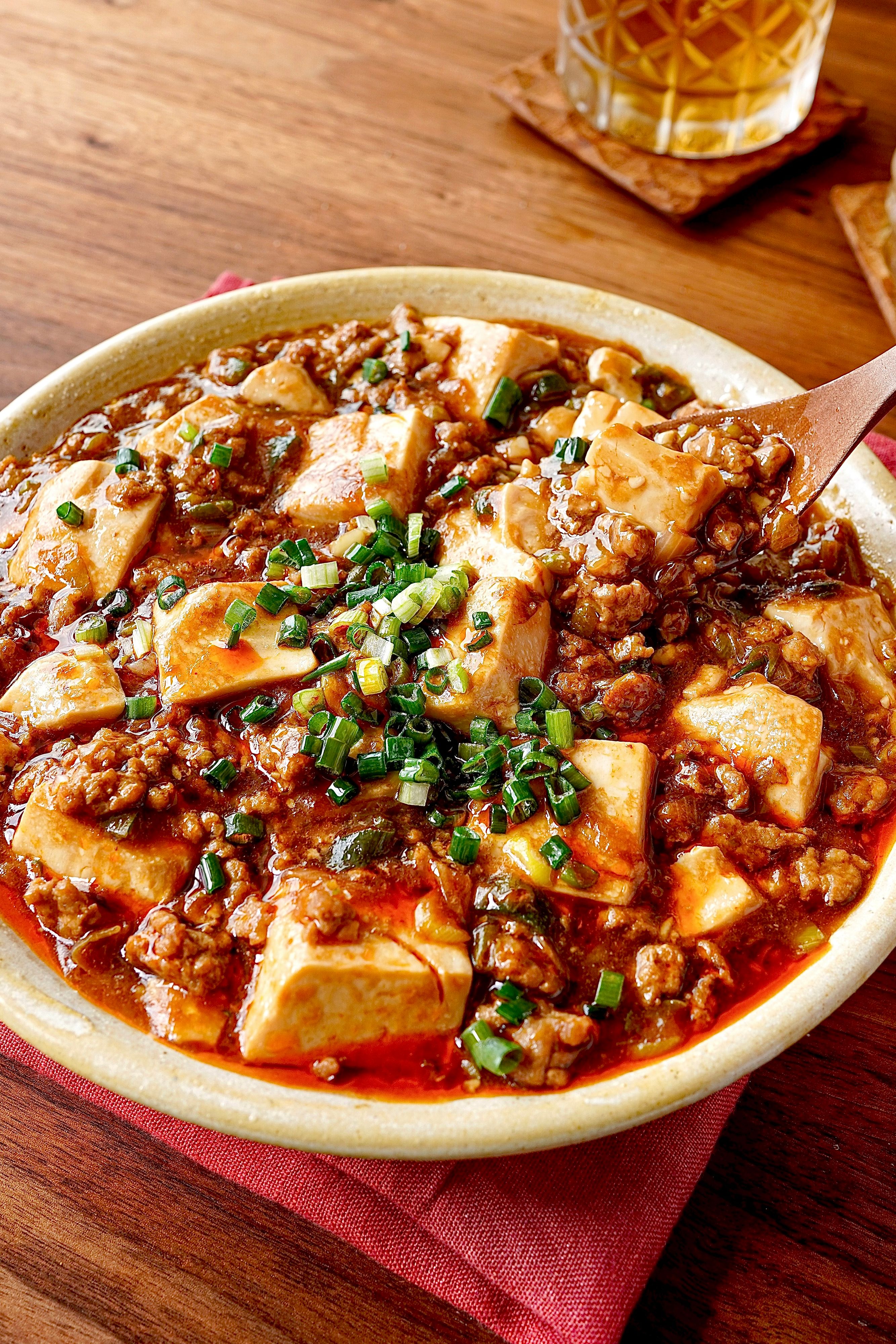♡麻婆豆腐♡ 本格麻婆豆腐】10分で完成！ごはんが止まらない ˊ˗ | レシピサイトNadia