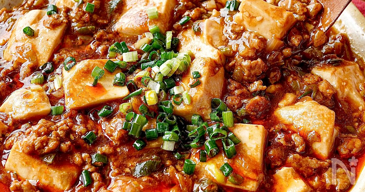 【本格麻婆豆腐】10分で完成！ごはんが止まらない ˊ˗