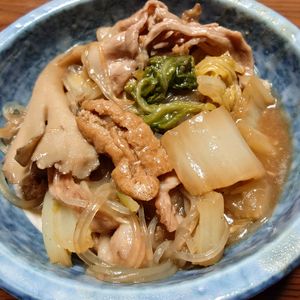 viviの作ってみた!投稿(豚白菜と春雨のフライパン蒸し【重ねて蒸すだけ】)