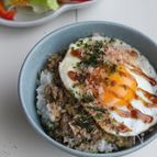 お好みそぼろ丼。