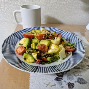 陸1188786の作ってみた!投稿(＼旨味でしかない♡／『やみつき塩昆布の彩りサラダ♪』)
