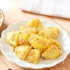 レンジで時短！【新じゃがのごま味噌バター炒め】お弁当にも◎