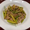 りんごの作ってみた!投稿(豚とアスパラのスタミナ味噌炒め【#作り置き#お弁当】)