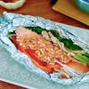 中華ねぎだれで旨辛♡鮭のホイル焼き【フライパンでかんたん】