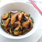 また食べたいと思う味！エリンギともやしのオイバタ炒め