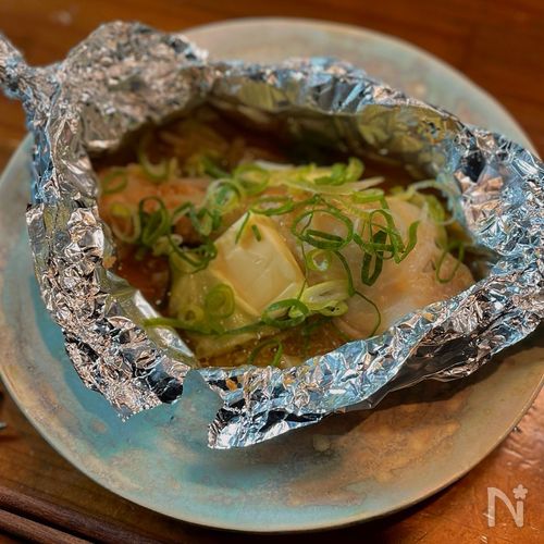仕事後5分。やみつきジューシー【鱈のバター醤油ホイル焼き】
