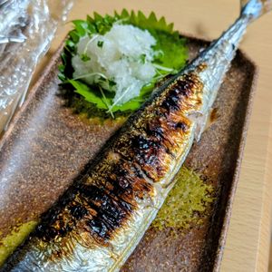 まゆのの作ってみた!投稿(魚屋さんに教わった【さんまの塩焼き】)
