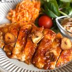 むね肉で絶品！こってりトリテキ☆