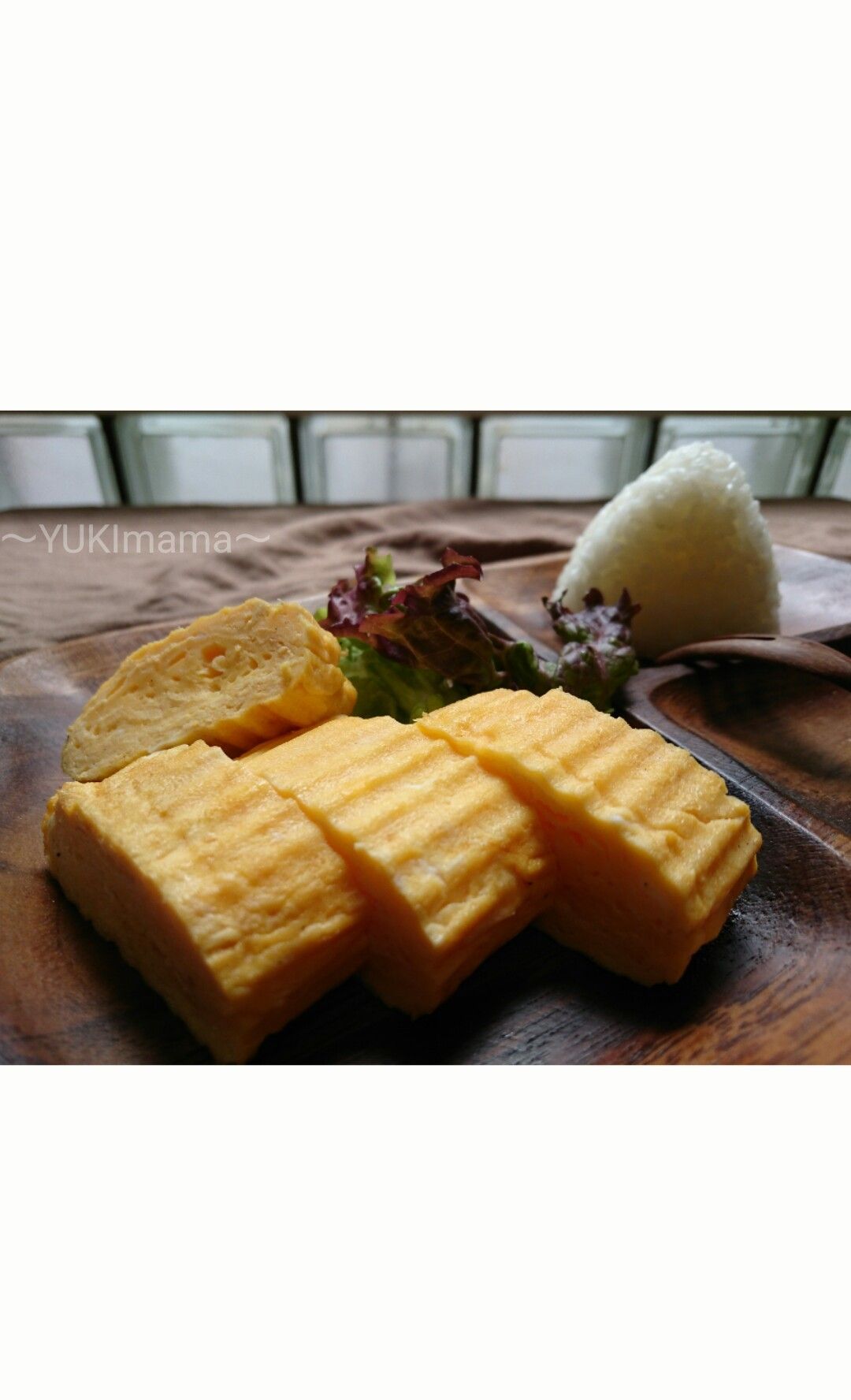 お弁当にふんわりしっとり〜だし巻き玉子焼き〜鉄version