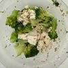 ブロッコリーと崩し豆腐の《にんにく♡ごまだれサラダ》の工程2