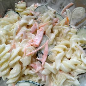 和音の作ってみた!投稿(昭和の定食屋さんの味！ぷりぷりマカロニサラダ)