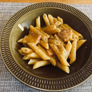 puricoの作ってみた!投稿(レンジで簡単♪濃厚ペンネカルボナーラ)