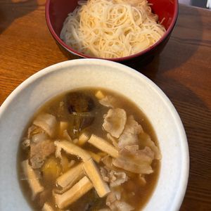 まさの作ってみた!投稿(パパッと簡単お昼ご飯に♪【豚ナスお揚げつけそうめん】)