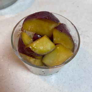 なっちゃんの作ってみた!投稿(味見が止まらない【おさつ塩バター】)
