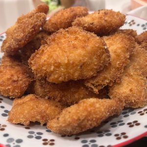 1221571の作ってみた!投稿(むね肉のガーリック醤油パン粉焼き（チキンカツ風）)
