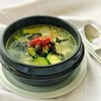 鶏がらベースを使って作る韓国のお雑煮＊トックッ＊