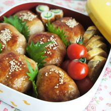 【肉巻きおにぎり】お弁当の主役に！豚しゃぶ肉活用で簡単！