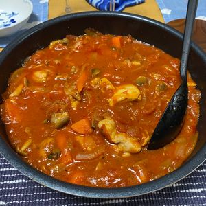 おずえるの作ってみた!投稿(【鶏肉のトマト煮込み】簡単!濃厚トマトソースが絶品♩)