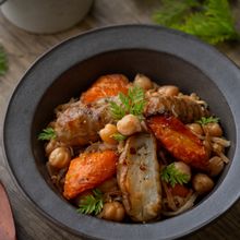 【うまみぎっしり】菊芋とひよこ豆の塩麴グリルサラダ