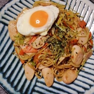 M*Pの作ってみた!投稿(【カレー焼きそば】ピリッとスパイシー焼きそば)