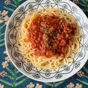 綾鷹ルイの作ってみた!投稿(濃厚ミートソース*簡単なのに本格的で美味しい)