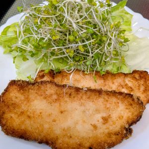 まゆのの作ってみた!投稿(塩こうじでやわらか！【ささみのチキンカツレツ】揚げ焼きで簡単)