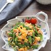 【鮭とスナップえんどうの春サラダ】美味!!超簡単彩りサラダ♪