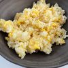99の作ってみた!投稿(【絶品たまご炒飯】具材は卵と長ねぎだけ/簡単にぱらぱら)