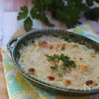 レンジで作るポテトグラタン