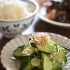 きゅうりとみょうがの中華風浅漬け【作り置き】