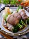 レンジで簡単美味しい！！『豆苗の豚肉巻き』〜おろしポン酢〜