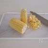 しらすとチーズ入り“とうもろこしごはん”の工程2