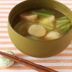 麩とキャベツのみそ汁