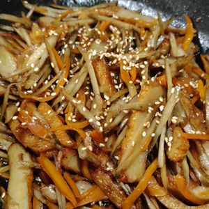 rantomoの作ってみた!投稿(食卓にあるとうれしい♪【さつま揚げ入りきんぴらごぼう】)
