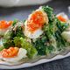 子供も食べやすい♡『半熟卵と菜の花のツナハニーマスタード』