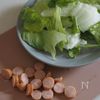 ひとりご飯に！【シンプルレタスチャーハン】の工程1