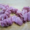 寒い時期にはこれ「チキンとほうれん草のクリームグラタン」の工程1
