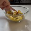 【ダイエットのサポートに】ほっくり焼き芋の和デリサラダの工程4
