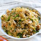 ワンパンで野菜たっぷり♪チャプチェ＊包丁まな板いらず！