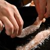 【ねぎだく甘酢だれでやみつき♪】ささみロールから揚げ♪の工程1